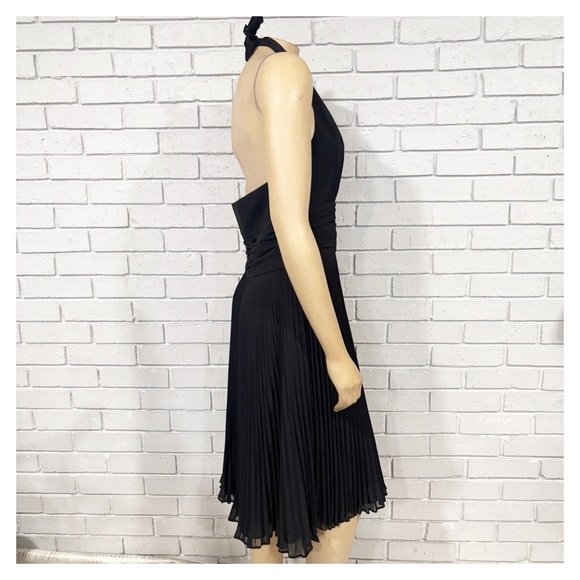 Y2K American Living Black Midi Dress Cottagecore‎ Grunge Retro Aesthetic - Picture 4 of 8